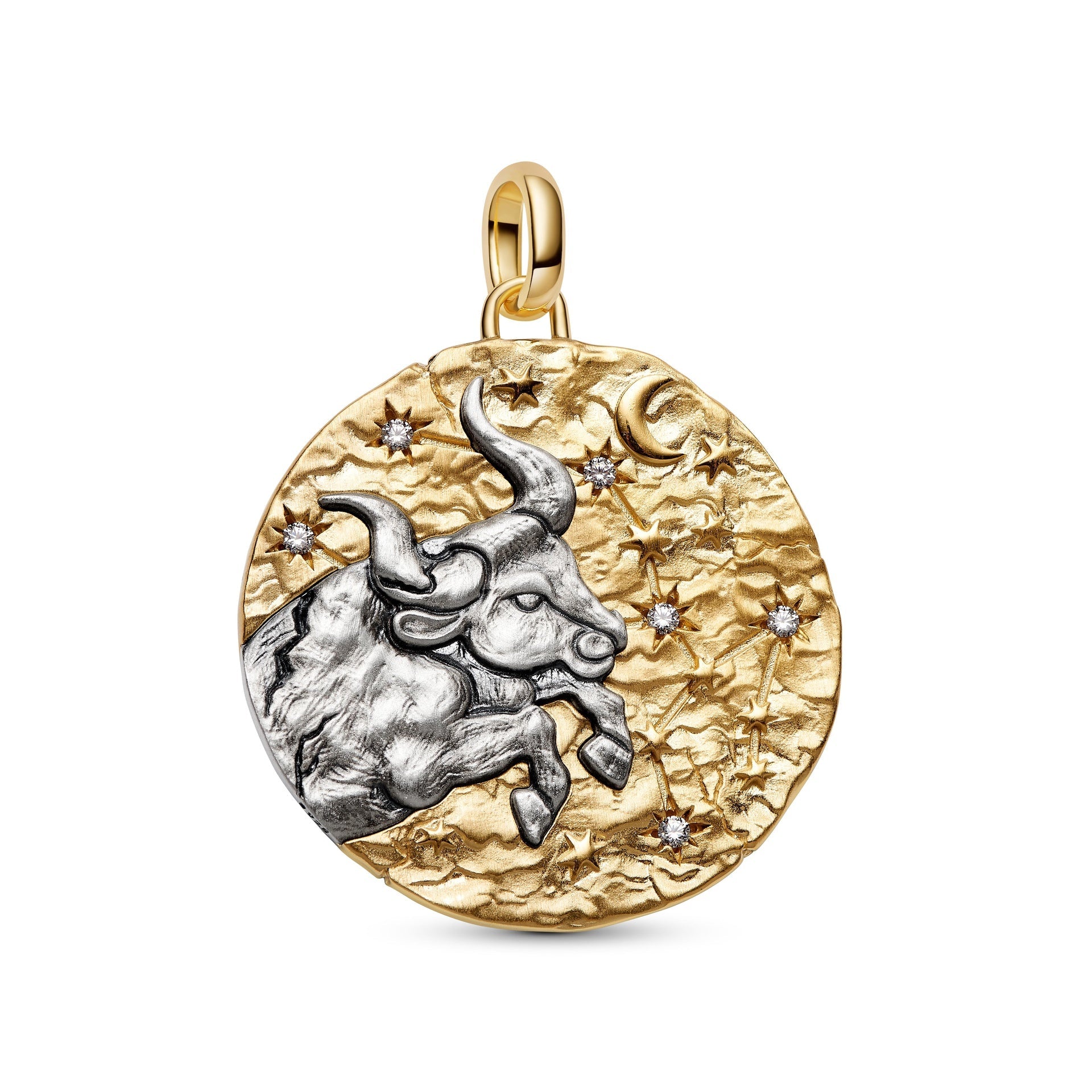 Charm Pandora Medallion XL Toro "Fortitudo Animi" - 764998C01