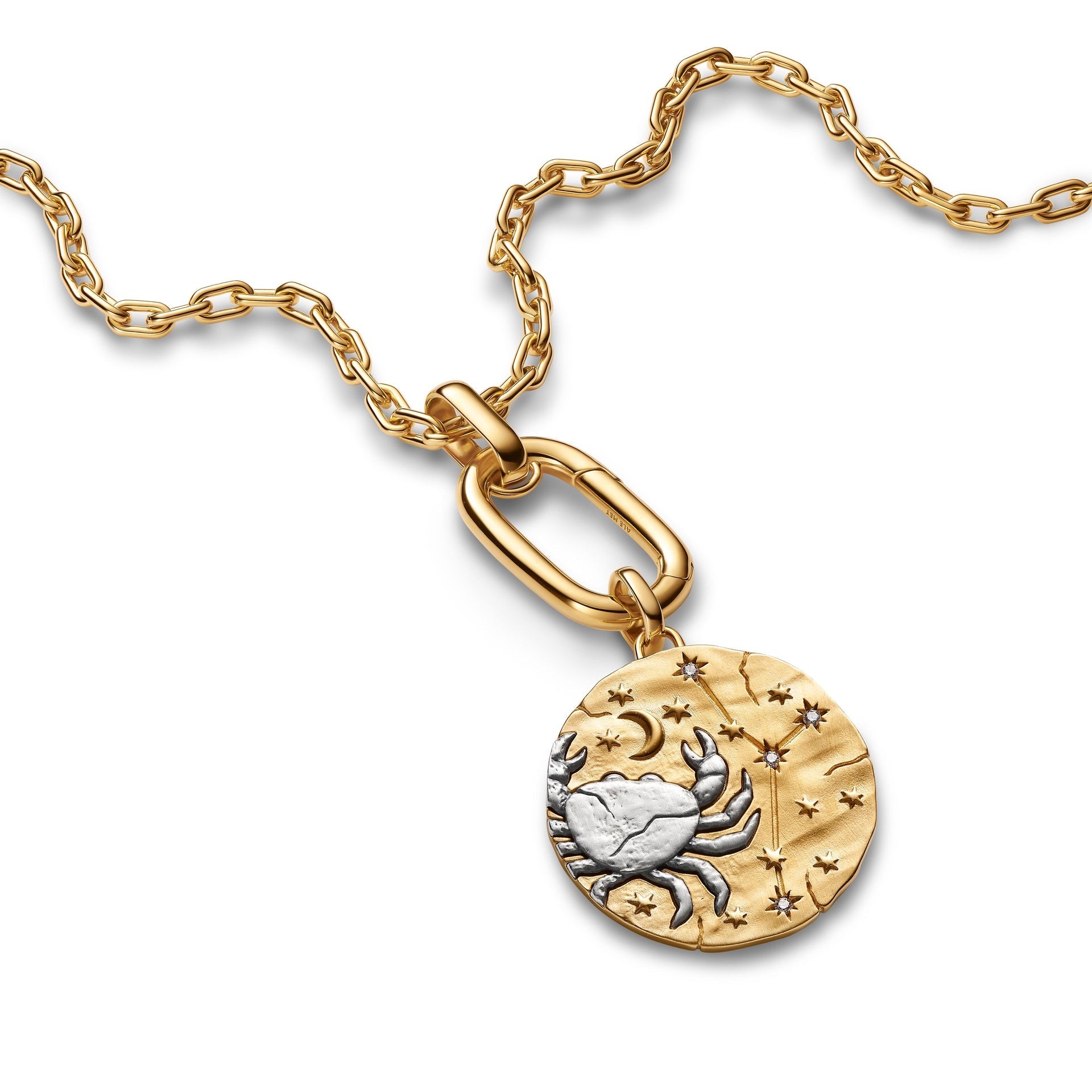 Charm Pandora Medallion XL Cancro "Intuitio Animi" - 765001C01