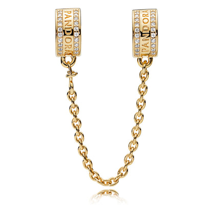 Pandora Forever Safety Chain in Pandora Shine 767027CZ-05