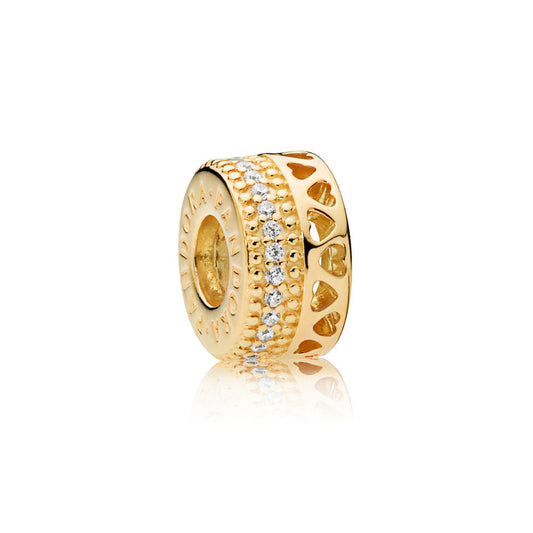 Distanziatore Cuori Pandora in Pandora Shine 767415CZ