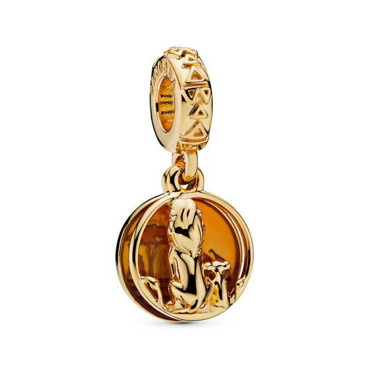 Charm Pandora Disney Il Tramonto di Simba e Mufasa 768262ENMX