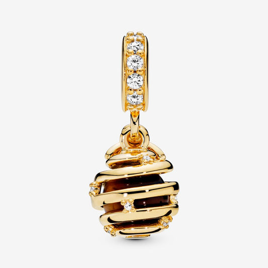 Pandora Sparkling Beehive Pendant Charm 768643C01