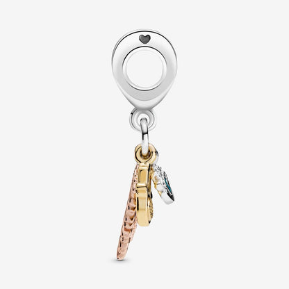 Charm Pendente Pandora Spiritualità con Mano di Fatima, Occhio Onniveggente e Piuma 768785C01