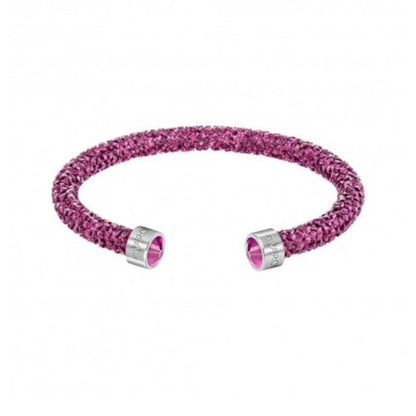 Swarovski Crystaldust Fuchsia Rigid Bracelet