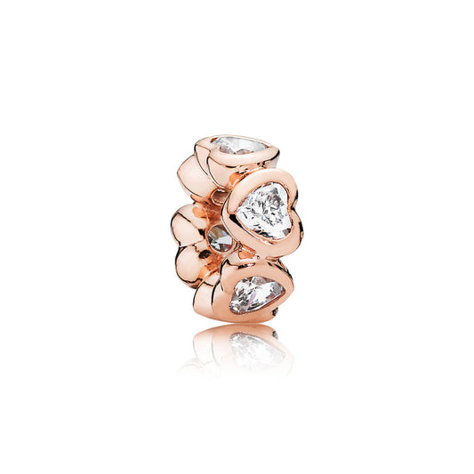 Pandora Sparkling Hearts Spacer 781252cz