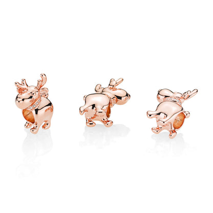 Pandora Charm Happy Reindeer 787514CZ