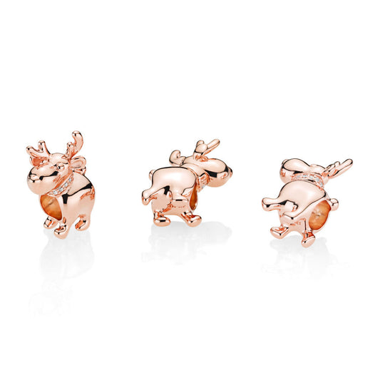 Pandora Charm Happy Reindeer 787514CZ