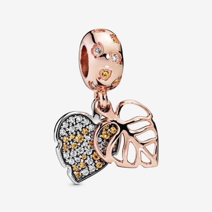 Charm Pendente Pandora Foglia Scintillante 788247CZ