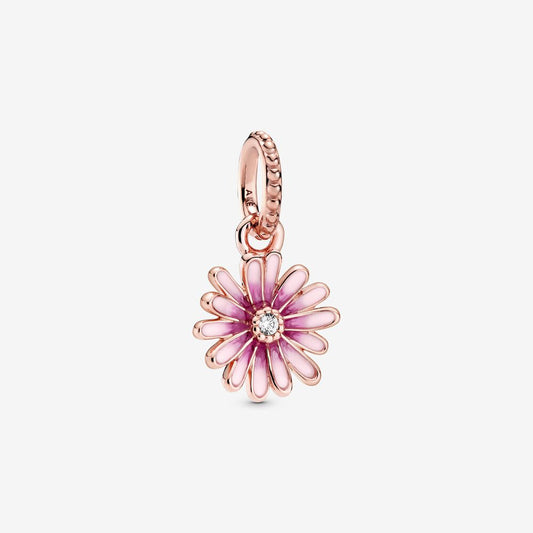Pandora Pink Daisy Pendant Charm 788771C01
