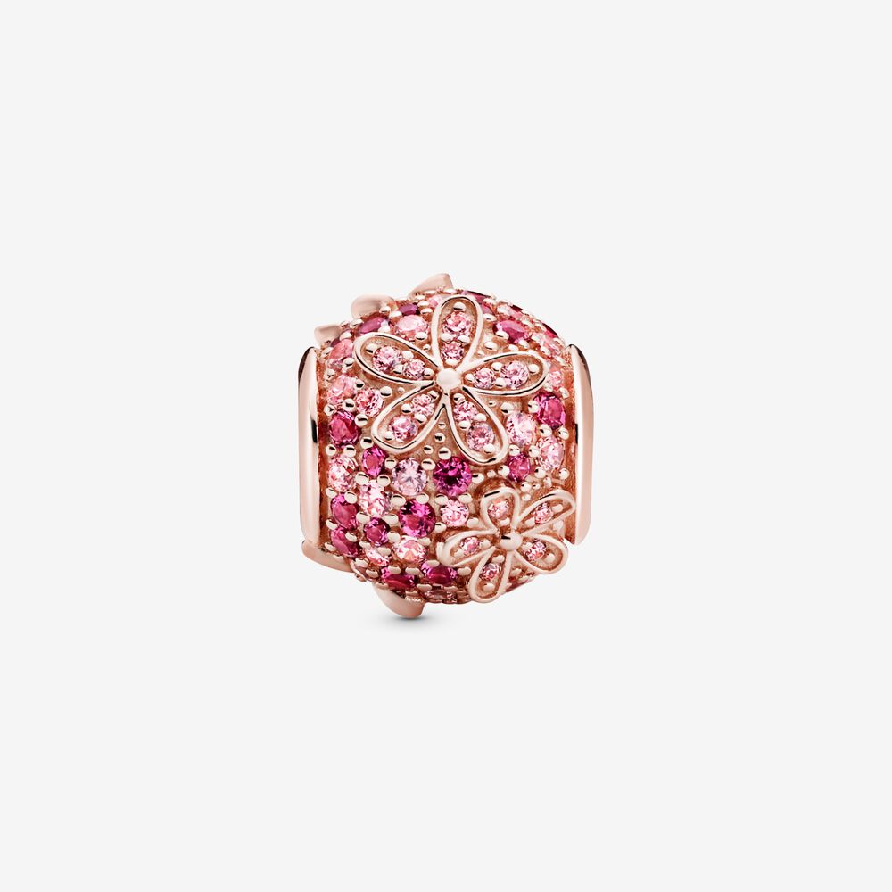 Charm Pandora Margherita con Pavé Rosa 788797C01