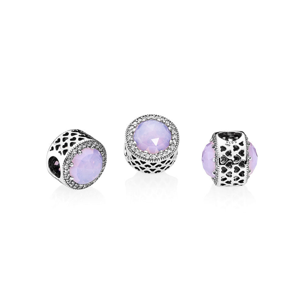 Pandora Charm gioiello rosa opalescente 791725NOP