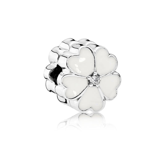 Pandora Clip White Primrose 791822en12