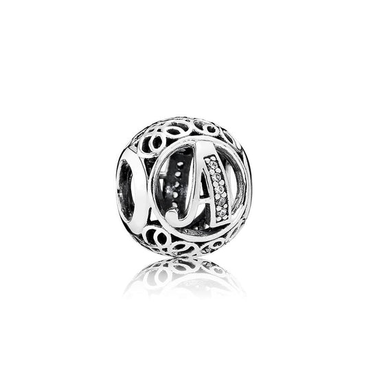 Charm Pandora Alfabeto Vintage A 791845cz