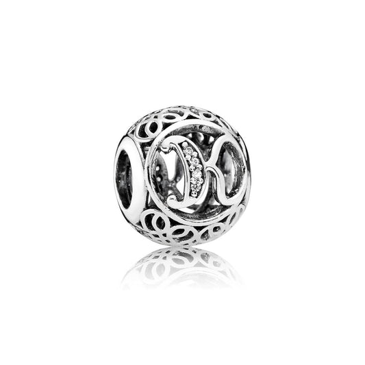 Charm Pandora Alfabeto Vintage K 791855cz