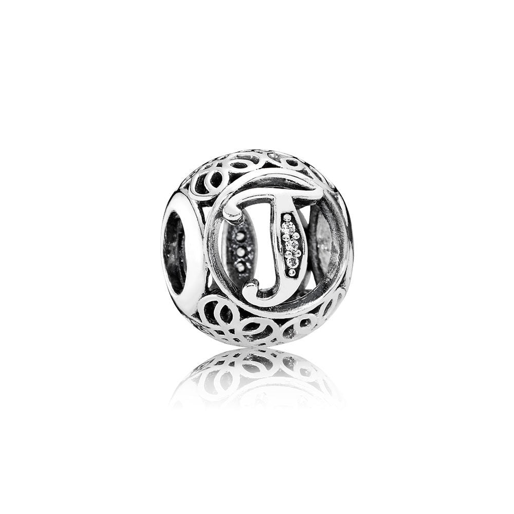 Charm Pandora Alfabeto Vintage T 791864cz