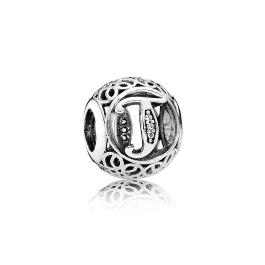 Charm Pandora Alfabeto Vintage T 791864cz