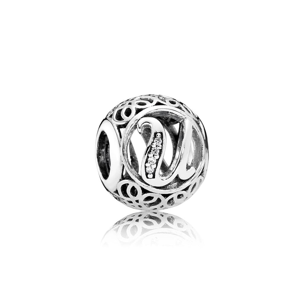 Charm Pandora Alfabeto Vintage U 791865cz