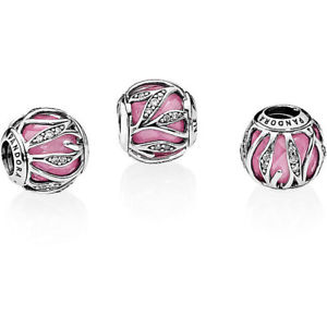 Pandora Charm Luminous Nature Pink 791969PCZ