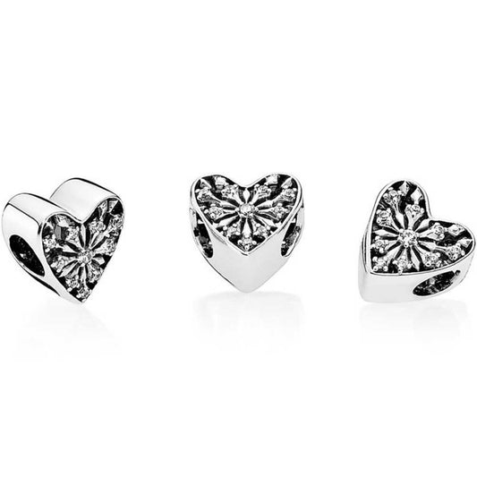 Pandora Winter Heart Charm 791996CZ