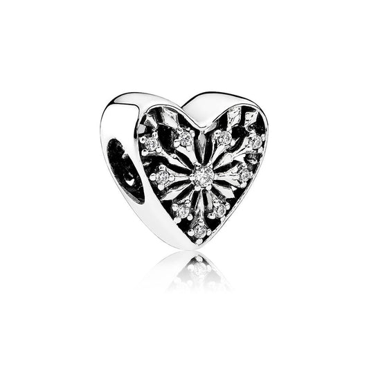 Pandora Winter Heart Charm 791996CZ