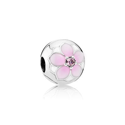 Pandora Clip Magnolia Flower 792078PCZ