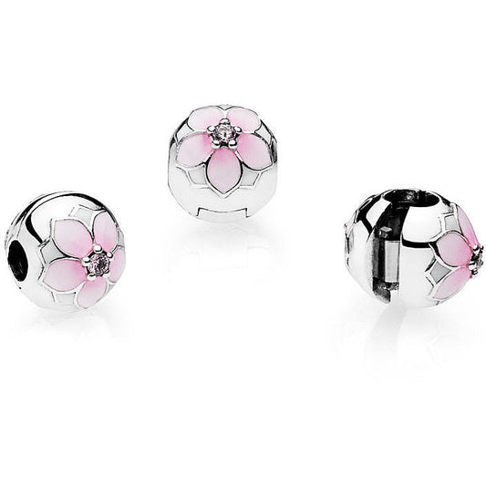 Pandora Clip Magnolia Flower 792078PCZ