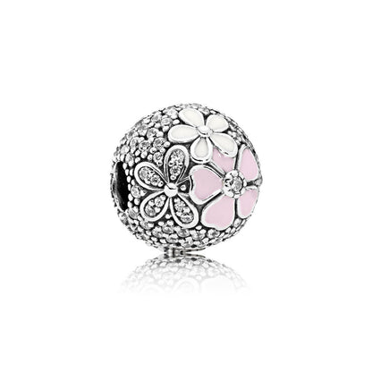 Pandora Clip Poetic Flowers 792084CZ