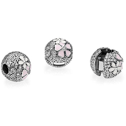 Pandora Clip Poetic Flowers 792084CZ