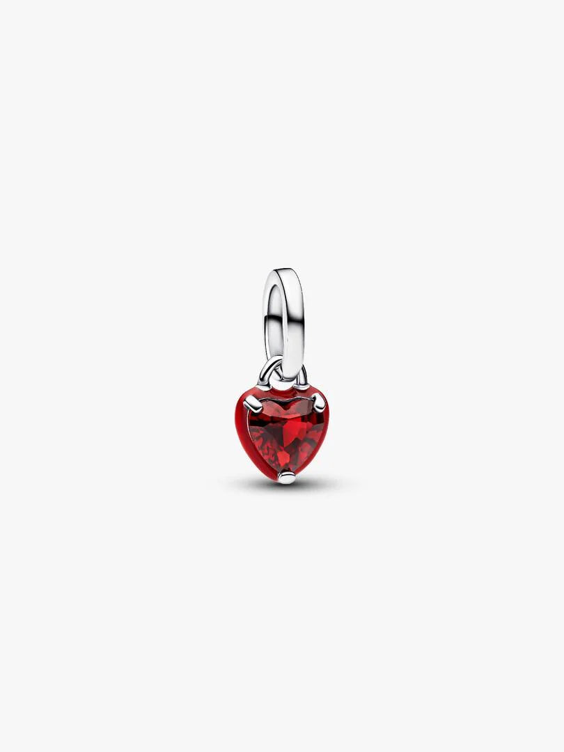 Charm Pandora Charm Mini Pendente Red Chakra Heart Pandora ME 793042C05