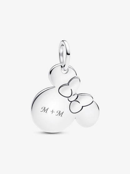 Charm Pandora Disney, Minnie Mouse Pendente da incidere Argento Sterling 925
