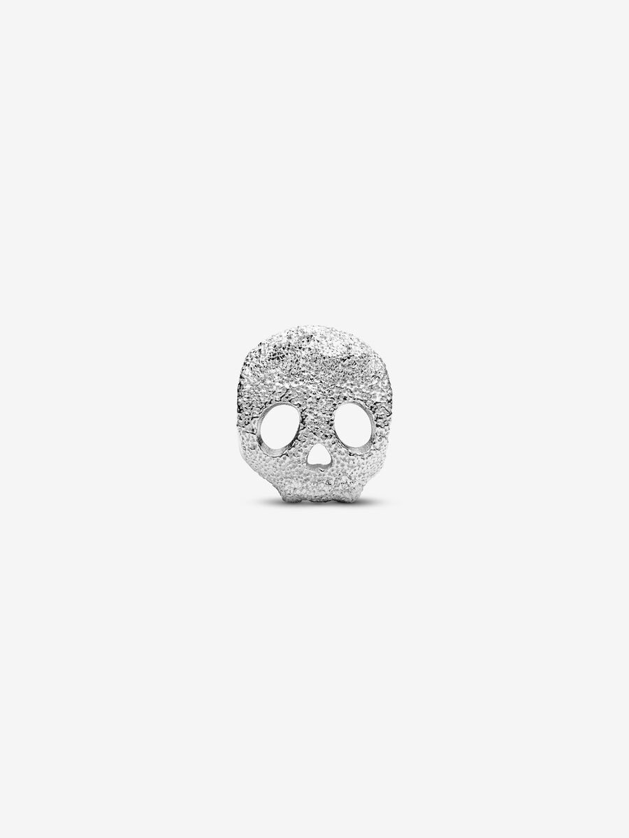 Mini Charm Pandora Teschio effetto diamantato Argento Sterling 925