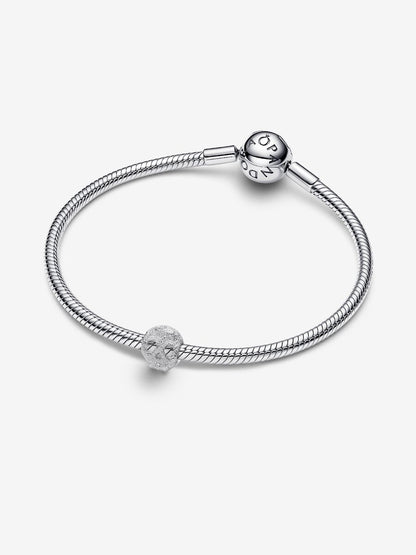 Mini Charm Pandora Teschio effetto diamantato Argento Sterling 925