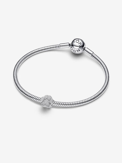 Mini Charm Pandora Zampa effetto diamantato Argento Sterling 925