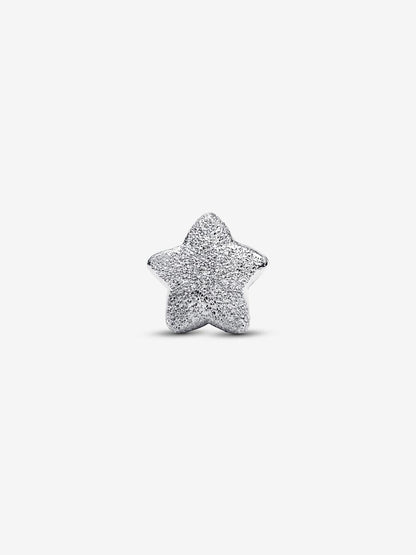 Mini Charm Pandora Stella effetto diamantato Argento Sterling 925