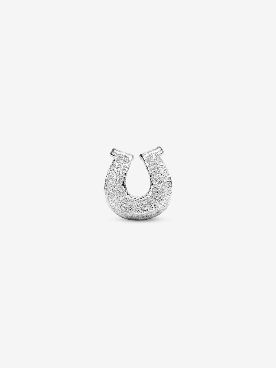 Mini Charm Pandora Ferro di cavallo effetto diamantato Argento Sterling 925
