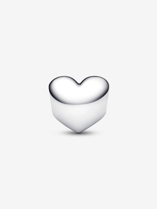 Charm Pandora Cuore con Pietra Rossa Scuro Gennaio da incidere 794161C01