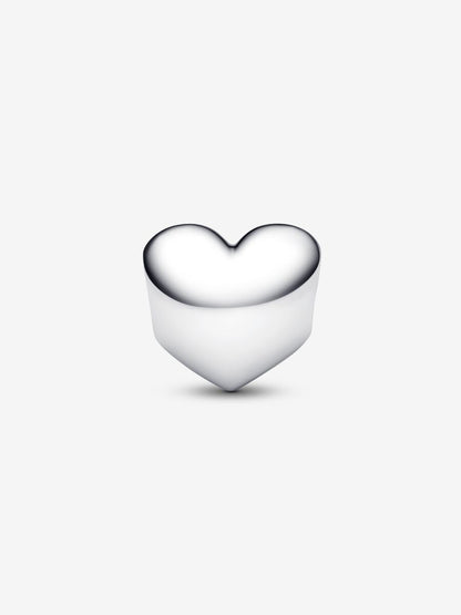 Charm Pandora Cuore con Pietra Verde Agosto da incidere 794161C08