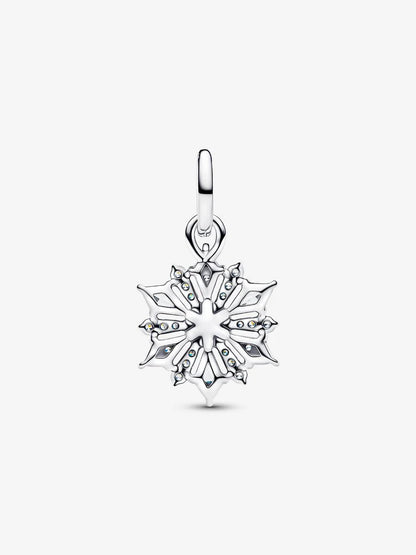 Charm Pandora Disney, Frozen, Pendente Fiocco di Neve Argento Sterling 925