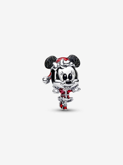 Charm Pandora Disney, Minnie Mouse, Magia del Natale Argento Sterling 925