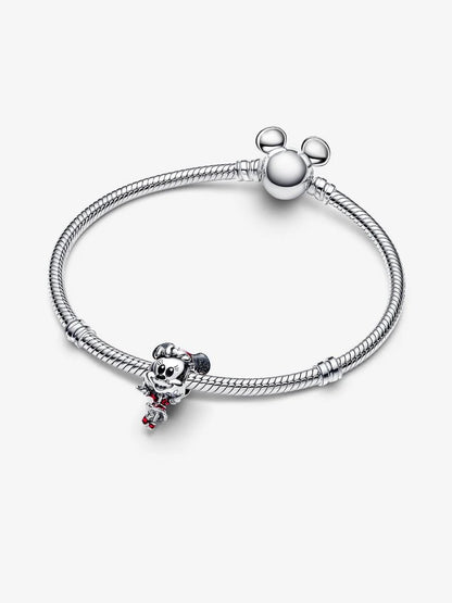 Charm Pandora Disney, Minnie Mouse, Magia del Natale Argento Sterling 925