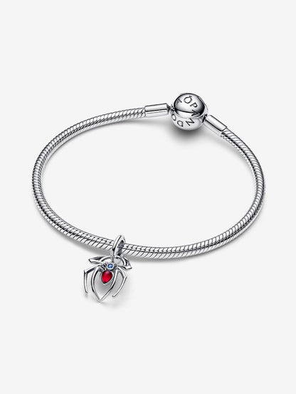 Charm Pandora Marvel, Spider-Man, Pendente Ragno Argento Sterling 925