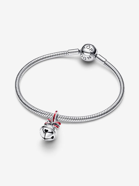 Charm Pandora Pendente Campanella di Natale Argento Sterling 925 794246C01