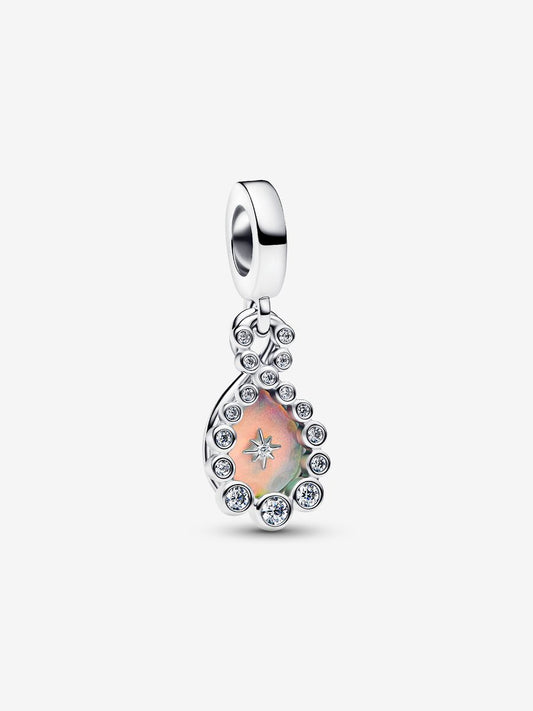 Charm Pandora Pendente Doppio Infinito Opalescente Argento Sterling 925 794251C01