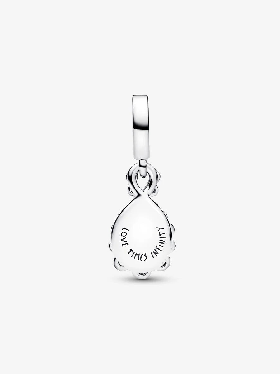 Charm Pandora Pendente Doppio Infinito Opalescente Argento Sterling 925 794251C01
