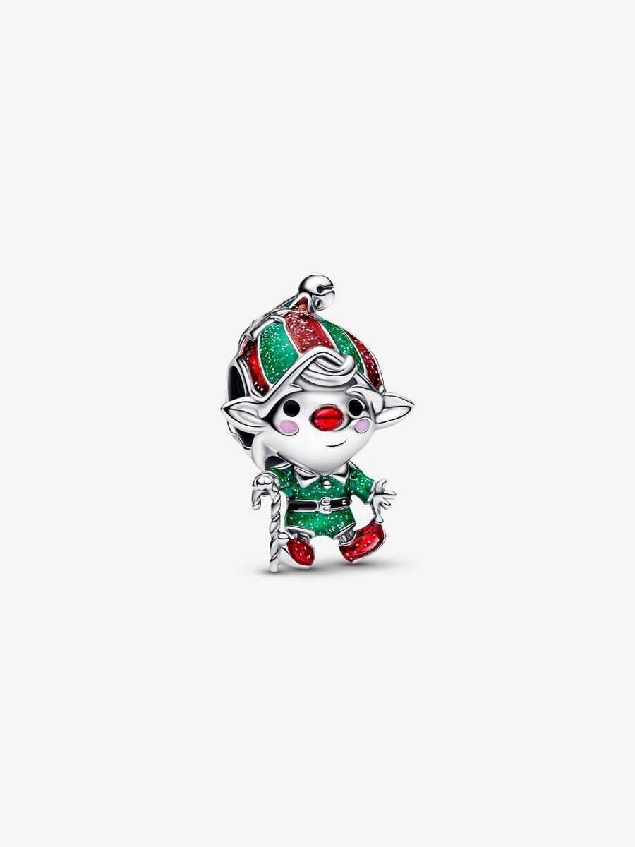 Charm Pandora Elfo di Babbo Natale Argento Sterling 925 794294C01