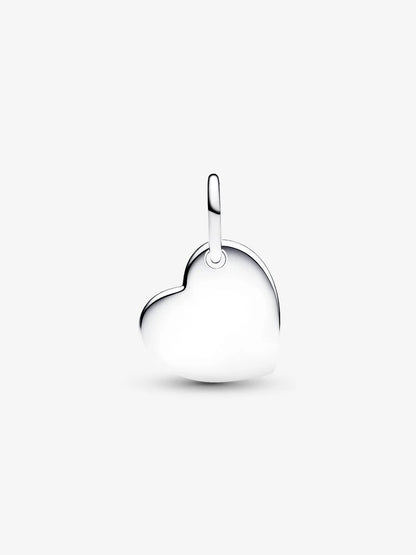 Charm Pandora Cuore con Pietra Rossa Scuro Gennaio Argento Sterling 925 794295C11