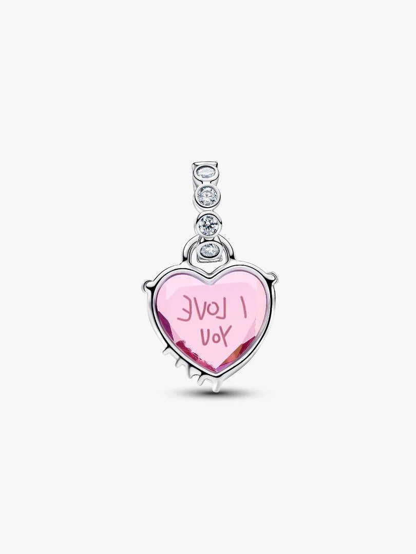 Charm Pandora Pendente Cuore Rosa Ti Voglio Bene Mamma 794464C01