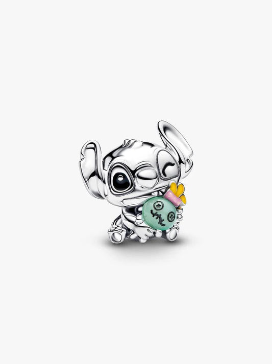 Charm Pandora Disney, Lilo & Stitch, Stitch con Scrump 794554C01