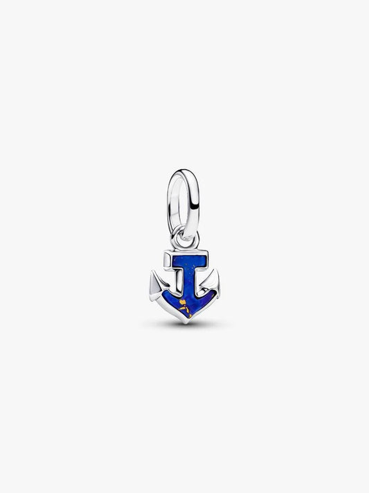 Charm Pandora Mini Pendente Ancora Blu Pandora ME 794610C01