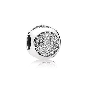 Pandora Sparkling Drop Charm in Pavé 796214CZ
